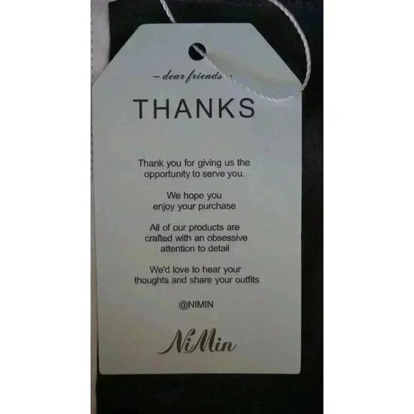 NWT NIMIN Wide-Leg Cargo Pants - Black, Size L - Picture 7 of 11